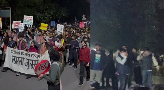 आधी रात को क्यों सुलग उठा जेएनयू कैंपस?