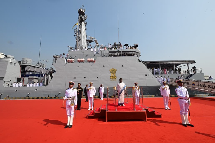 राष्ट्रपति द्रौपदी मुर्मू अंतर्राष्ट्रीय फ्लीट रीव्यू 2026 में शामिल………..