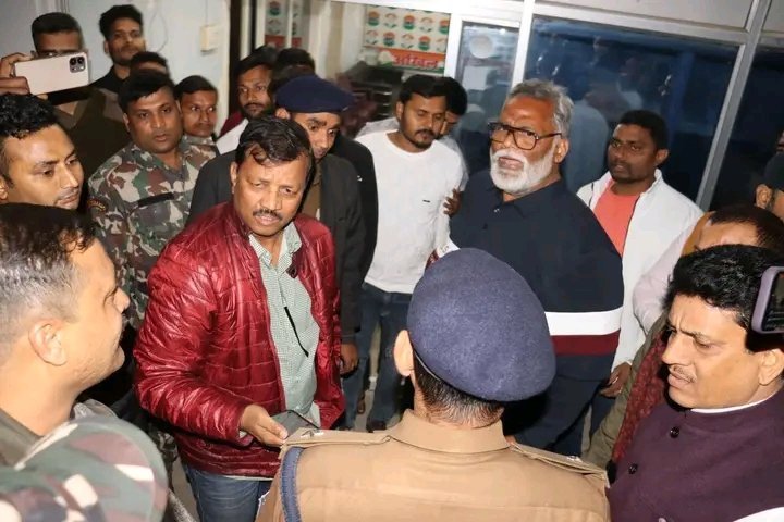 सांसद पप्पू यादव 31 साल पुराने केस में पटना से गिरफ्तार, आधी रात 3 घंटे चला ड्रामा