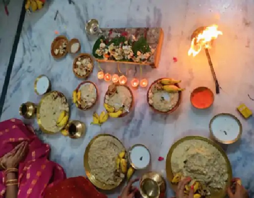 आज चैती छठ के दूसरे दिन खरना पूजा:गुड़ की खीर और रोटी का बनेगा प्रसाद , टना के ट्रैफिक में काफी बदलाव
