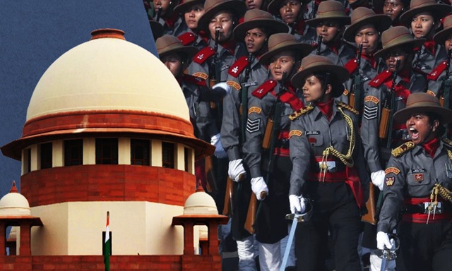 महिला अफसर सेना में स्थायी कमीशन की हकदार :सुप्रीम कोर्ट