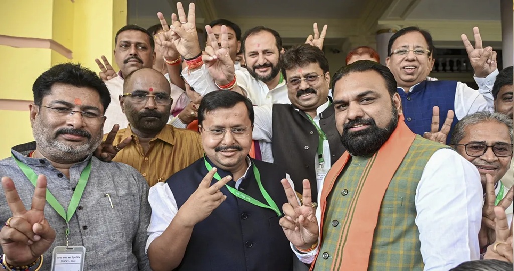 बिहार की 5 राज्यसभा सीटों पर वोटिंग खत्म , पांचों सीटों पर NDA की जीत तय …………..