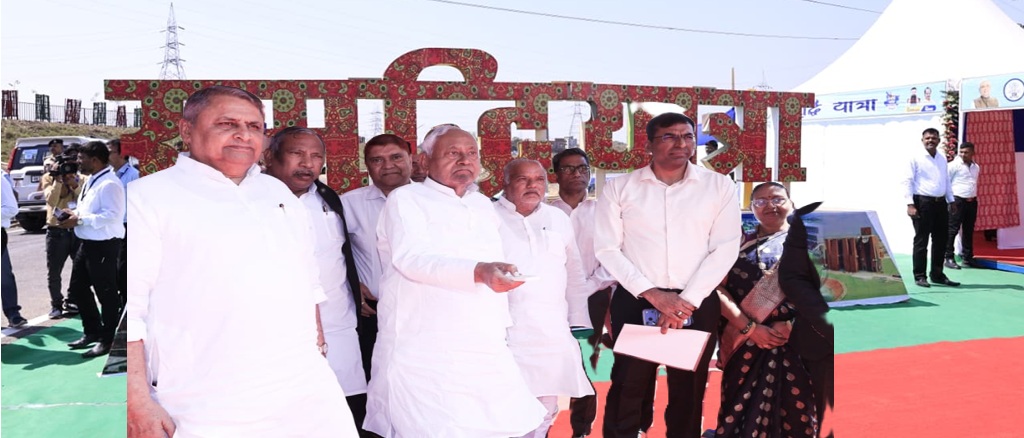 समृद्धि यात्रा : अपने गृह जिले नालंदा के दौरे पर मुख्यमंत्री नीतीश कुमार , 500 करोड़ रुपये से अधिक की विकास योजनाओं की सौगात…….