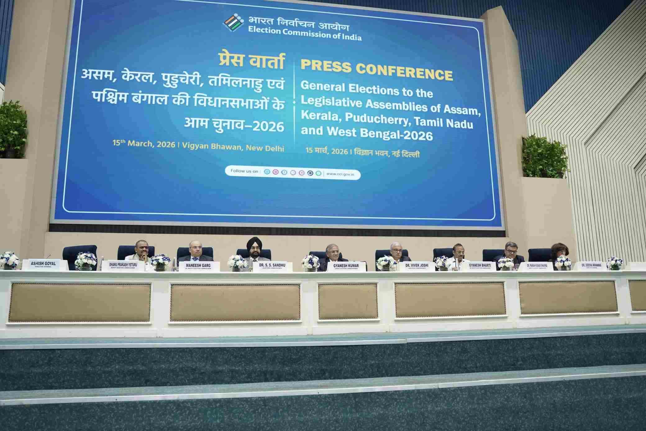 सियासी जंग का आगाज: पूर्वी और दक्षिण भारत में चुनावी परीक्षा के नतीजे तय करेंगे राष्ट्रीय राजनीति की दिशाऔर दशा !……