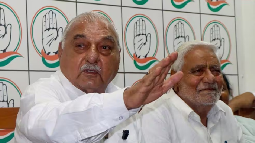 हरियाणा में बड़ी मुश्किल से बची कांग्रेस की लाज………..