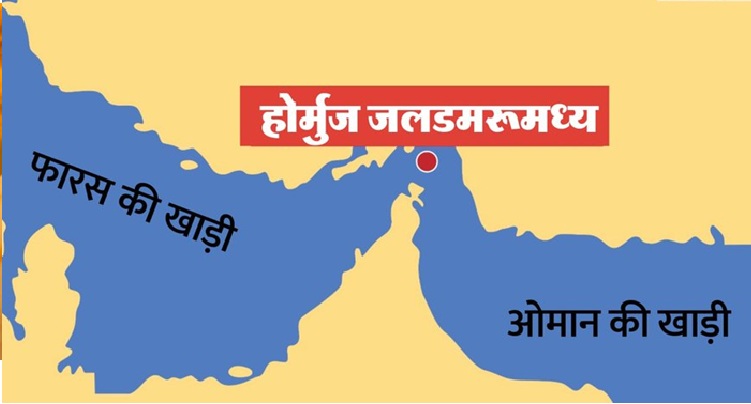 होर्मुज जलडमरूमध्य पर कानूनी टकराव……………..