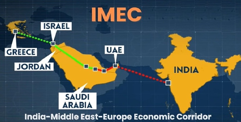 IMEC को लेकर चर्चा शुरू जो होर्मुज का विकल्प बन सकता…………….
