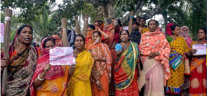 संदेशखाली से उठी चिंगारी दक्षिण बंगाल की सियासत के चुनावी समीकरण को बदल देगी?