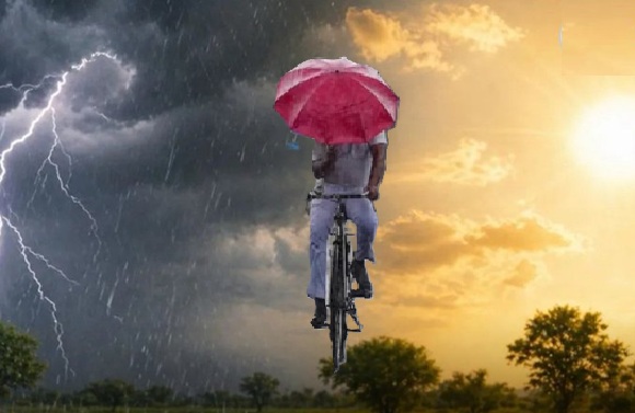 बिहार में मौसम का बदला मिजाज ,6 जिलों में बारिश का अलर्ट…………..