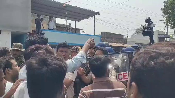 मुर्शिदाबाद के नौदा में हुमायूं कबीर और टीएमसी के बीच बवाल!