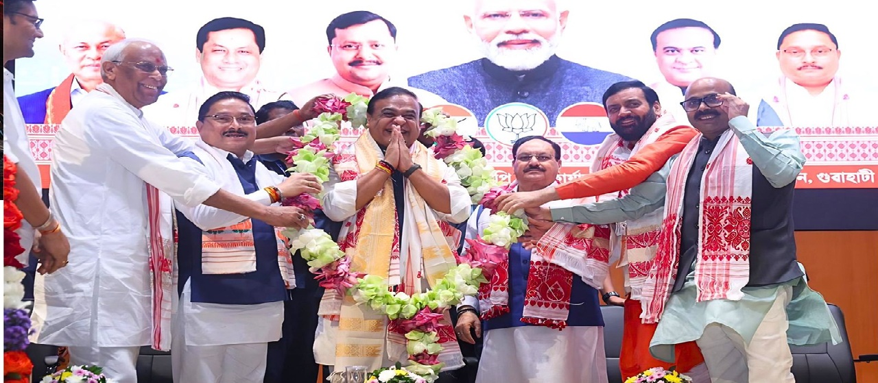 असम में एक बार फिर सरमा सरकार , 12 मई को लेंगे मुख्यमंत्री पद की शपथ