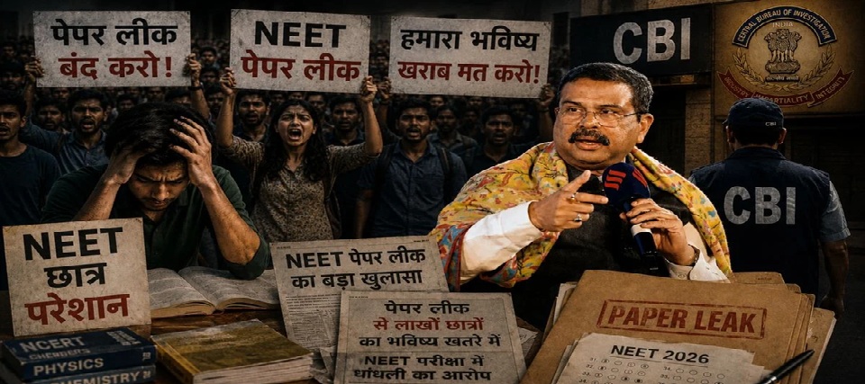 परीक्षाओं की शुचिता को युद्ध स्तर पर सुनिश्चित करने की जरूरत है………………………