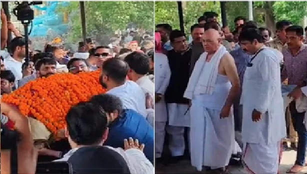 प्रतीक यादव पंचतत्व में हुए विलीन , NHRC में शिकायत…………….