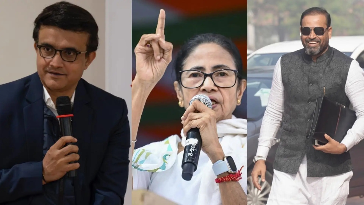 गांगुली ने ममता के कहने पर यूसुफ पठान को संदेश भेजने के दावों का किया खंडन……..