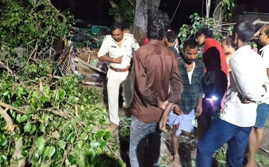 बिहार में मौसम का दोहरा मिजाज ,सीतामढ़ी में आंधी बारिश के बाद पेड़ गिरने से एक ही परिवार के पांच लोगों की मौत…………….