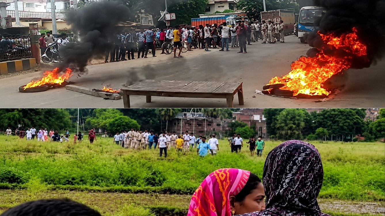 पटना में पूर्व मुखिया संजय यादव की हत्या पर भारी बवाल…………