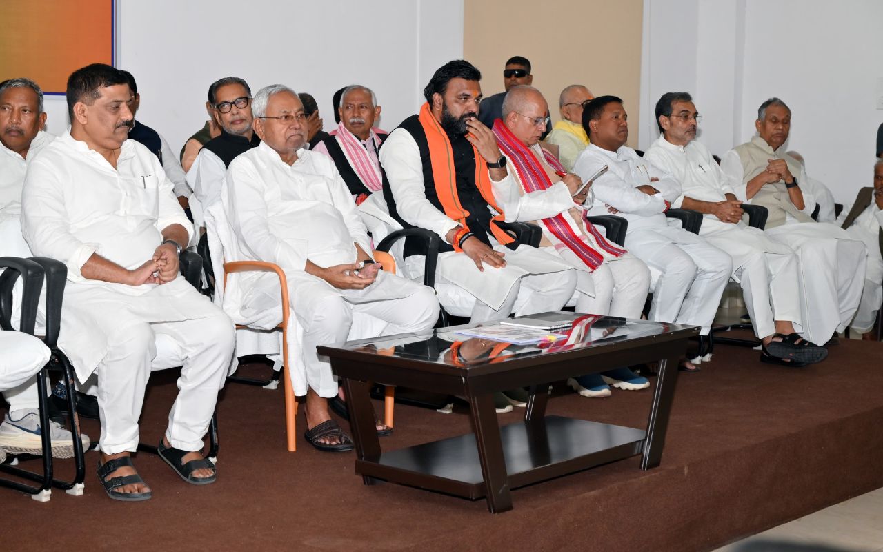 बिहार NDA की बड़ी बैठक आज , नीतीश कुमार भी शामिल हो सकते …………….