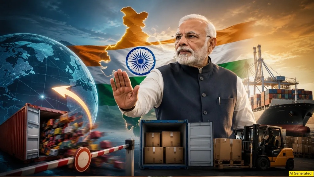 भारत ने बदली इंपोर्ट पॉलिसी ,नोटिफिकेशन जारी …………….