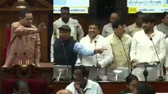 बिहार विधान परिषद में जमीन के मुद्दे पर उस समय जबरदस्त हंगामा