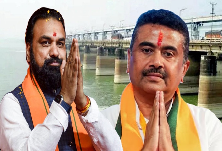 सीएम सम्राट ने सीएम शुभेंदु से फरक्का बराज के सभी गेट खोलने का किया आग्रह ……………….
