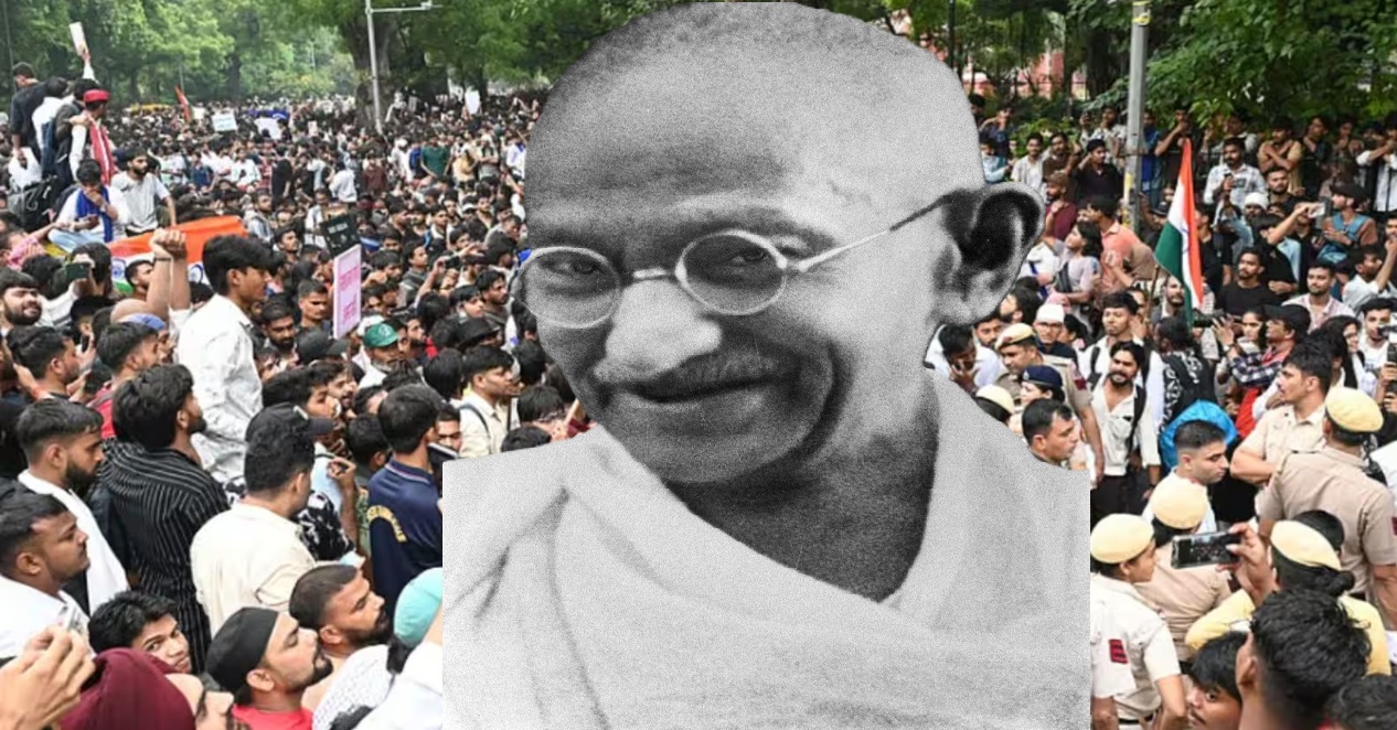 AI-रील्स के दौर में गांंधी की वापसी!